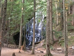 Mount Hood Timberline Trail waterfall